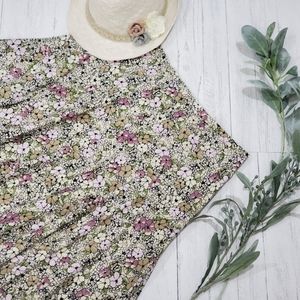 Liz Claiborne Floral Skirt